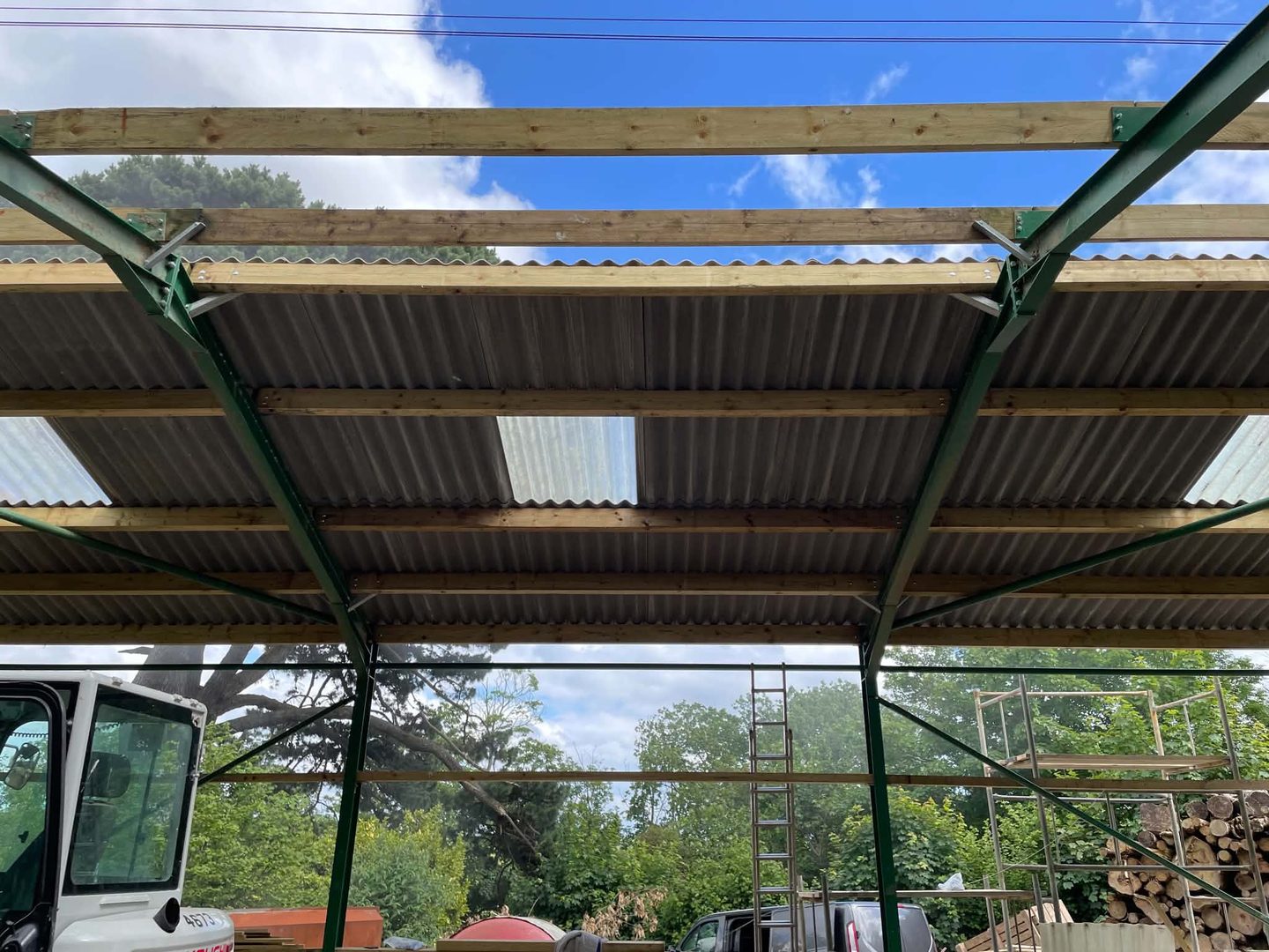 Steel-Frame Outbuilding